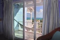 Beautiful views of the Caribbean Sea from the house windows