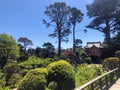 The beautiful views in Golden Gate Park, including the Japanese Tea Garden, in San Francisco, California, USA. Royalty Free Stock Photo