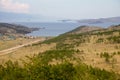 Beautiful views of Lake Baikal and Ostrovo Olkhon Royalty Free Stock Photo