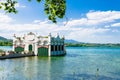 Views of Lake Banyolas, Girona, Catalonia, Spain Royalty Free Stock Photo