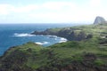 Beautiful views of Maui North coast, taken from famous winding Road to Hana. Maui, Hawaii