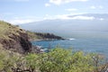 Beautiful views of Maui North coast, taken from famous winding Road to Hana. Maui, Hawaii