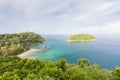 Beautiful views point scenery andaman sea in phuket island ,Thailand. Royalty Free Stock Photo