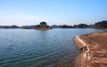 The beautiful views of qiandao lake Royalty Free Stock Photo