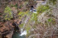 Beautiful views from uutlooks around Tallulah Falls