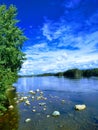 On the way Tainionkoskentie to the North, Imatra, Finland