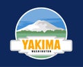 beautiful views of Yakima Washington Royalty Free Stock Photo