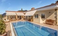 Beautiful villa with pool Royalty Free Stock Photo