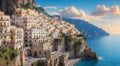 Italy Beautiful village of Atrani along the Amalfi Coast Royalty Free Stock Photo