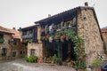 Beautiful village Barcena Maior in Asturia y Cantabria, Spain