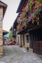 Beautiful village Barcena Maior in Asturia y Cantabria, Spain