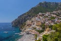 The beautiful village of Positano on the Amalfi coast in Italy