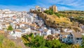 The beautiful village of Setenil de las Bodegas, Provice of Cadiz, Andalusia, Spain. Royalty Free Stock Photo
