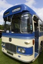 A beautiful Vintage Bluebird Excursion Bus from the 1950`s at the annual Strathmore Vintage Vehicle Extravaganza.