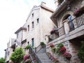 The beautiful vintage building European style at Banahill, Danag city, Vietnam