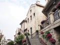 The beautiful vintage building European style at Banahill, Danag city, Vietnam