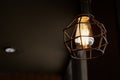 Vintage luxury light lamp Royalty Free Stock Photo
