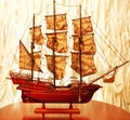 Beautiful vintage ship model