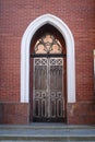 Beautiful vintage, wrought iron door