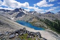 Beautiful Viola Lake in BC, Canada.