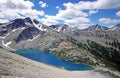 Beautiful Viola Lake north of Pemberton.