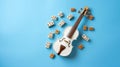 Beautiful violin awaits its rightful musician counterpart.AI Generated