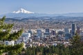 Beautiful Vista of Portland, Oregon Royalty Free Stock Photo