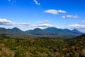 Beautiful volcanos in Cerro Verde National Park in El Salvador. Royalty Free Stock Photo