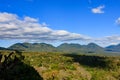 Beautiful volcanos in Cerro Verde National Park in El Salvador. Royalty Free Stock Photo