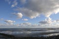 Beautiful Wadden Sea view from the dike of Vlieland