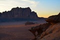 Wadi Rum desert Jordan Royalty Free Stock Photo