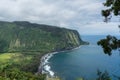 Beautiful Waipio Valley vista on the Big Island of Hawaii