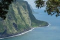 Beautiful Waipio Valley vista on the Big Island of Hawaii