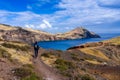 Beautiful walk on Ponta de Sao Lourenco , Madeira