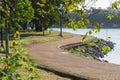 Beautiful walking way garden Royalty Free Stock Photo