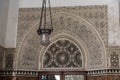 Beautiful wall decoration in the Grande Mosquee de Paris Royalty Free Stock Photo