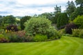 Beautiful walled garden Royalty Free Stock Photo