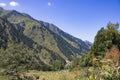 Beautiful walley in Caucasus mountains in Kazakhstan, Almaty region Royalty Free Stock Photo