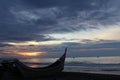 beautiful wallpaper HD iphone dekstop apple window os ios view of fishing boats on the beach jeunieb bireuen aceh indonesia