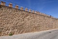 Beautiful Walls In The Walled City Of Segovia. Architecture History Travel. Royalty Free Stock Photo