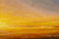 Beautiful warm sky - abstract oil painting background