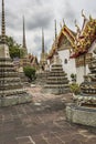 Beautiful Wat Pho temple in Bangkok Thailand Royalty Free Stock Photo