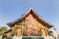 Beautiful Wat Xieng thong temple,Luang Pra bang, Laos. Royalty Free Stock Photo