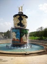 Beautiful water fountain in India