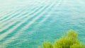 Beautiful water of Lake Ochrid as nature background