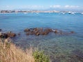 Beautiful water landscape. Nice, France