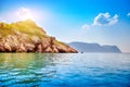 Beautiful water landscape Summer Day Royalty Free Stock Photo