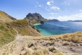 Beautiful water in Pulau Padar Royalty Free Stock Photo