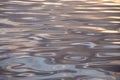 Beautiful water surface at sunset abstract background Royalty Free Stock Photo