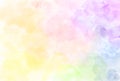 Beautiful watercolor rainbow pattern illustration. Watercolour t